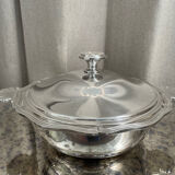 Vegetable Christofle silver metal Louis XV style "net/Chinon
