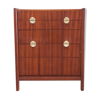 Mid century chest of drawers retro vintage furniture