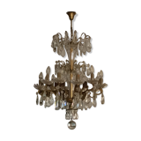 Crystal chandelier with tassels