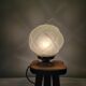 Lampe Art déco en laiton et verre