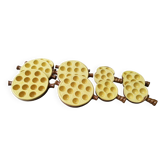 Poêlons à escargots en porcelaine