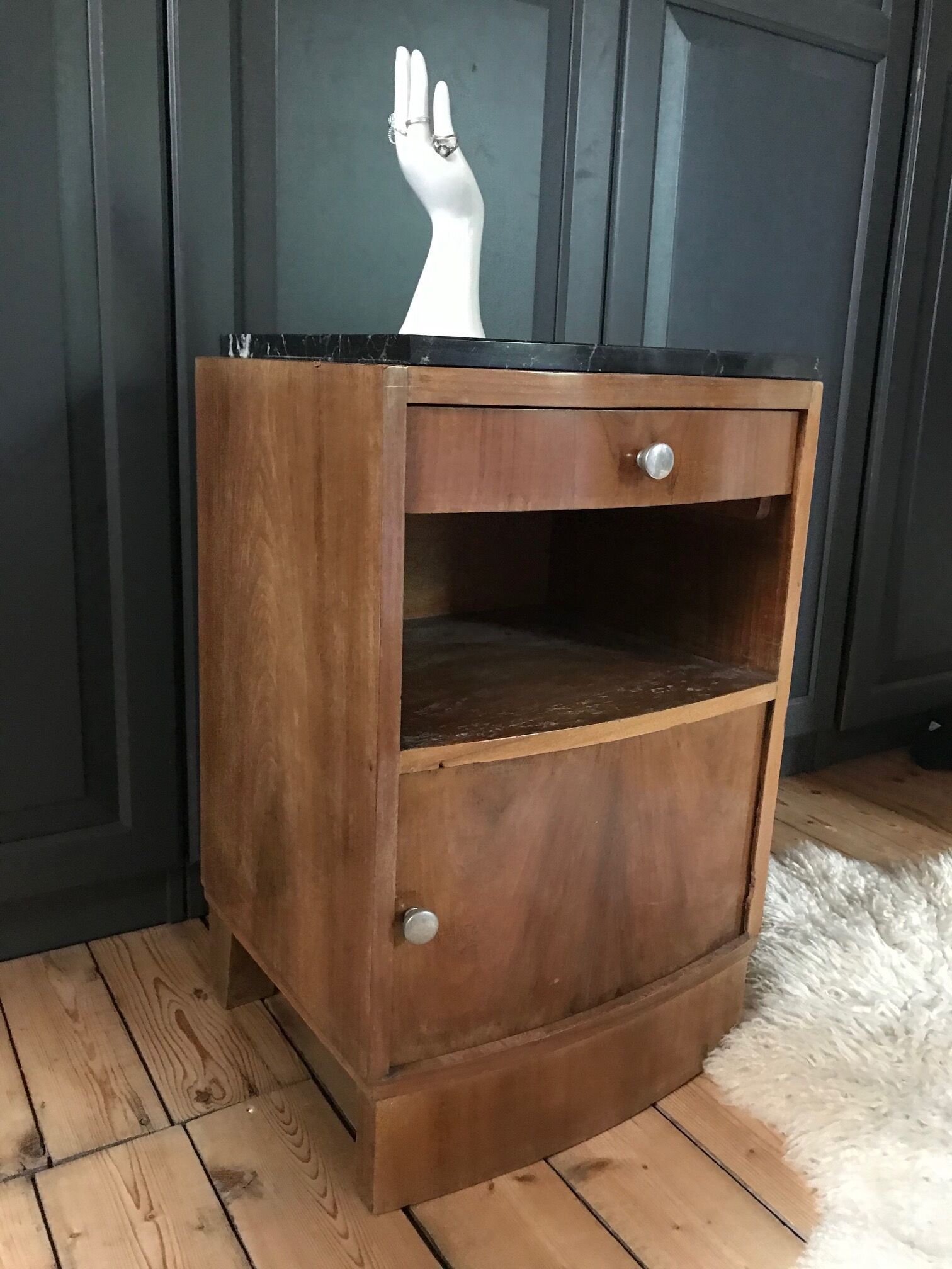 Vintage bedside table