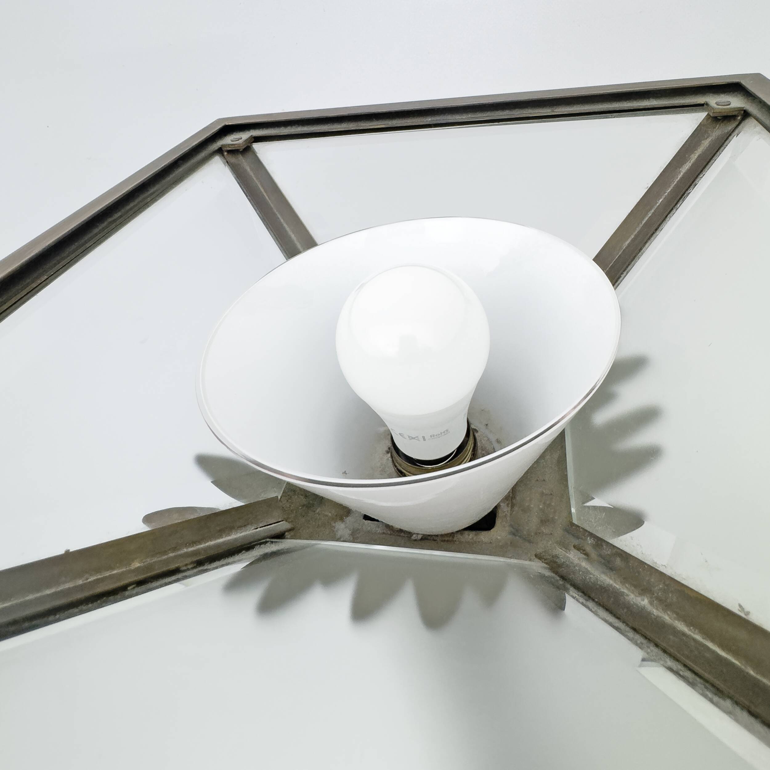 Gianfranco Frattini Art Deco Style Italian Floor Lamp by Relco Milano, 1970