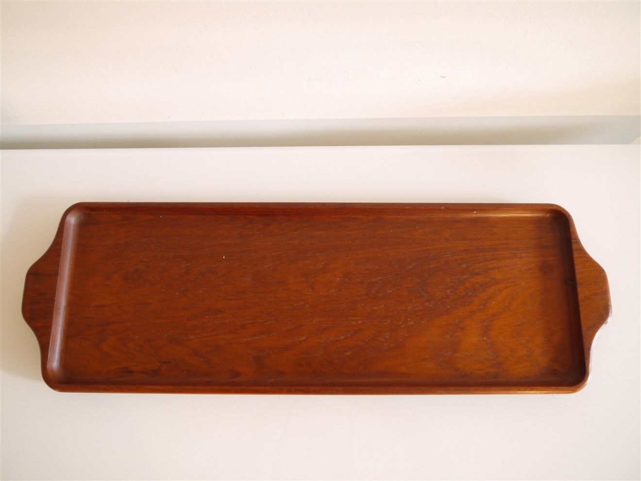 Scandinavian teak tray 1960