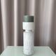 Vintage West German Ceramic Candle Holder / Vase – Ivory Relief – 1970s