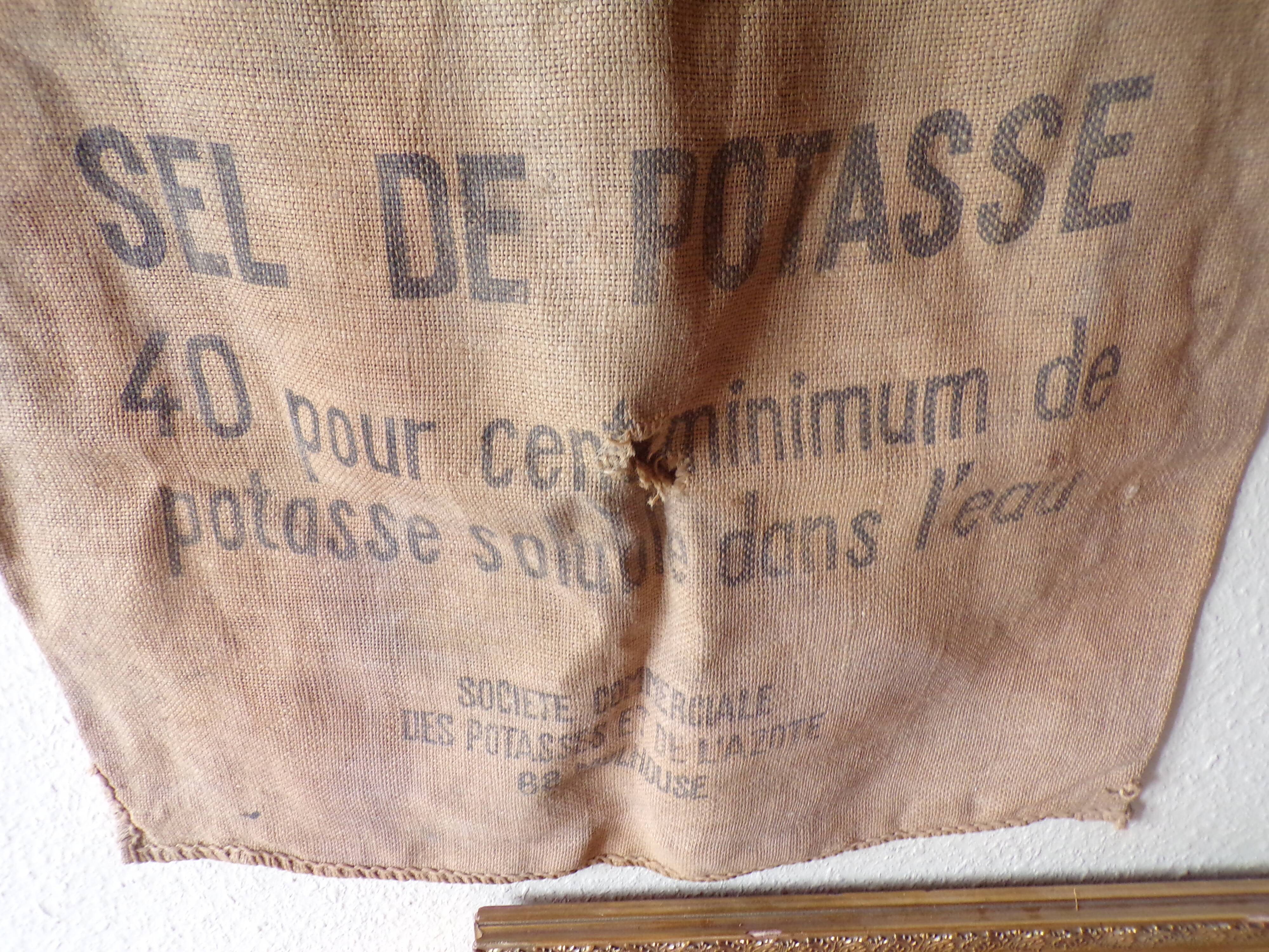 Burlap bag