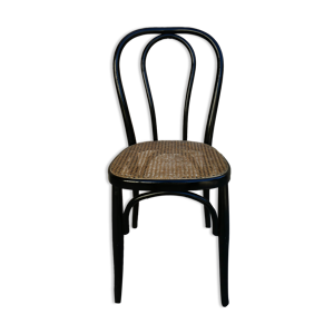 Chaise de bistrot en - bois noir