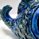 Rimini Blue Ceramic Fish Money Box by Bitossi, Italy
