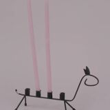 Zoomorphic candlestick