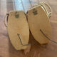 2 appliques rotin Louis Sognot