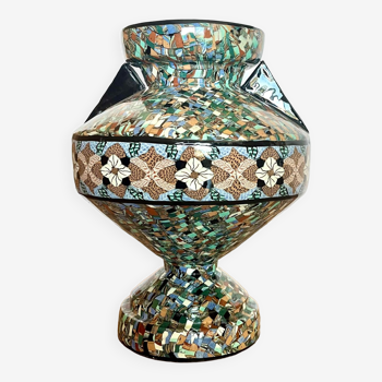 Vase of Vallauris signed Gerbino