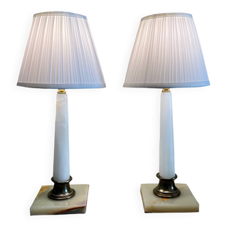 Pair of Vintage Neoclassical Lamps