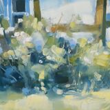 Bengt Fredriksson (1932-2000), Swedish Modern Landscape, Oil on Canvas, 1980s, Framed