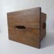 solid wood end table