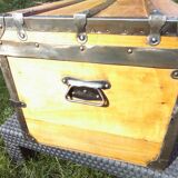 Trunk in fir of the vosges late 19th completely renovated