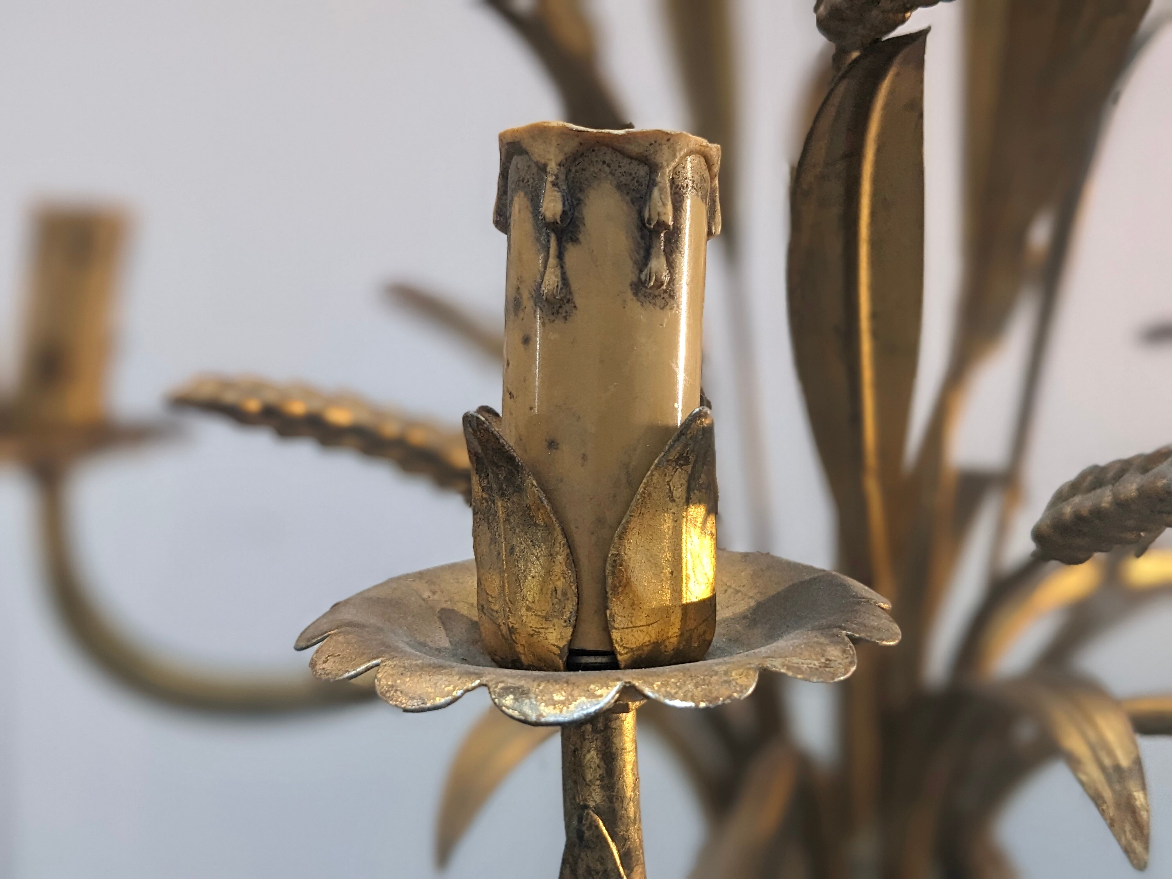 Chandelier "ears of wheat" with 5 arms