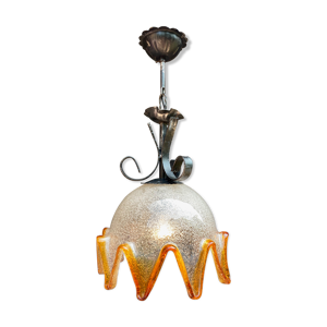 Suspension pate de verre - murano