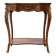 Louis XV console table with marquetry and bronze fittings.