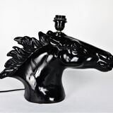 Ceramic horse lamp 1980