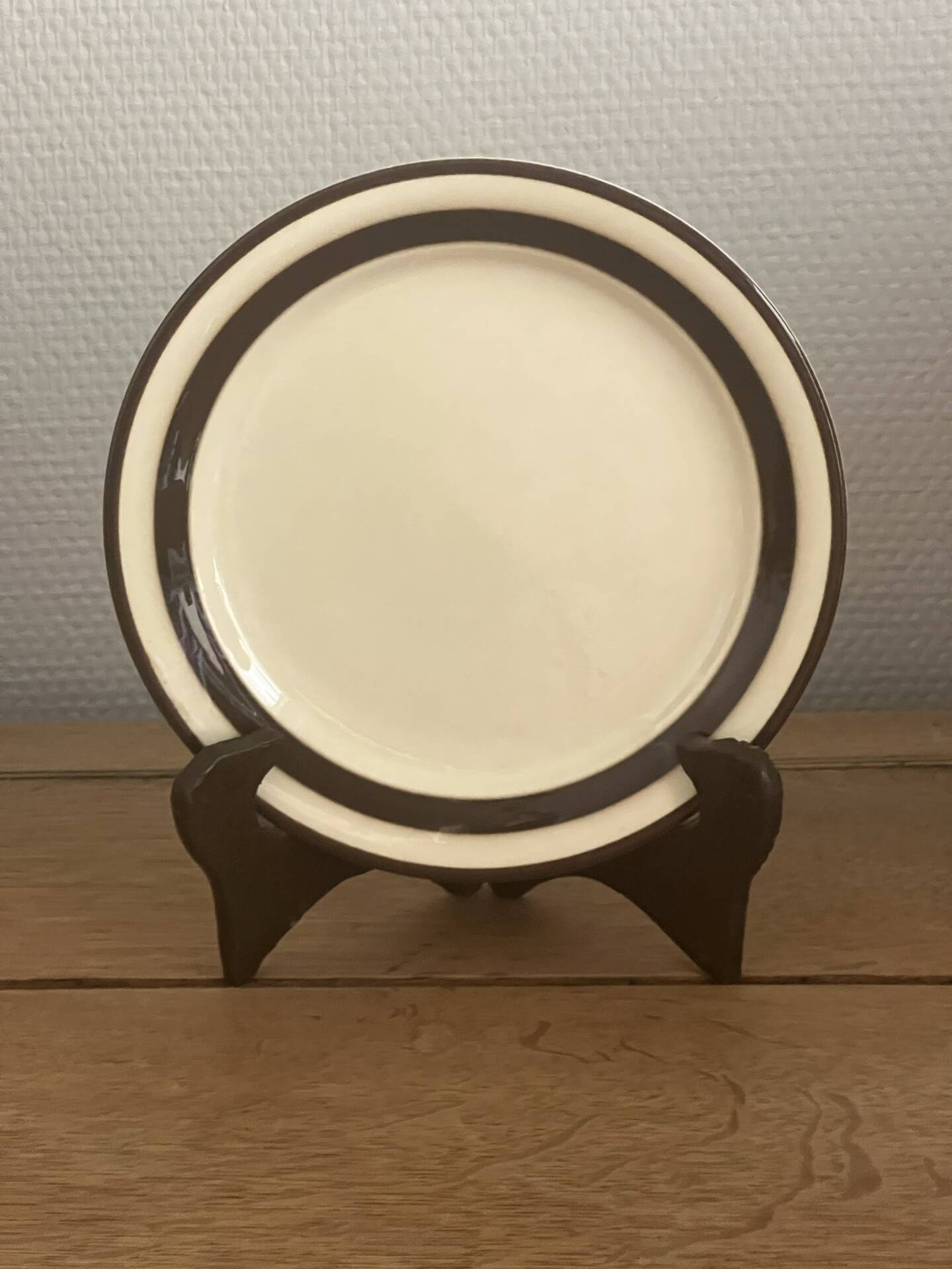 6 Italian dessert plates Pagmossin in ceramic