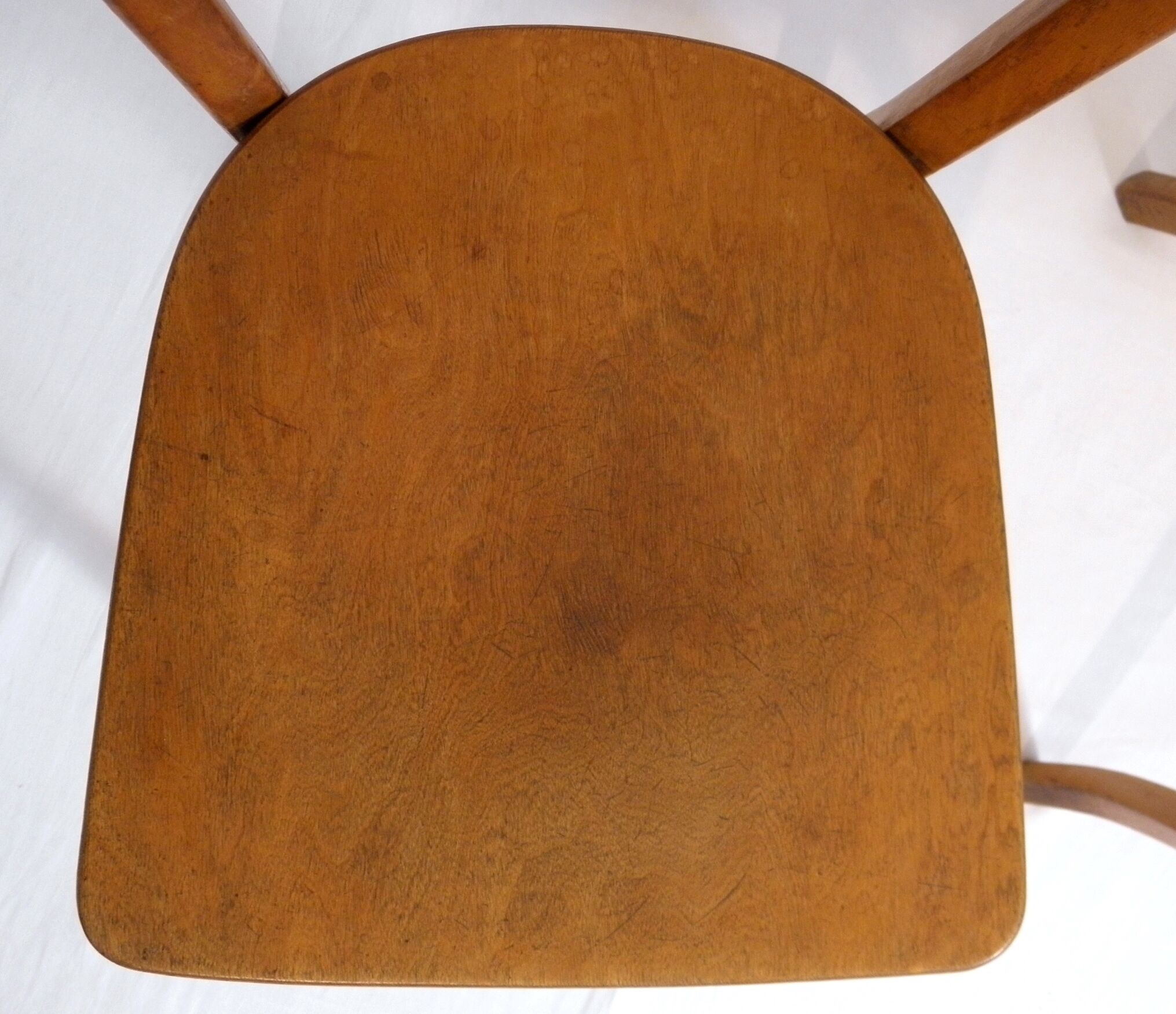 Pair of Baumann bistro chairs