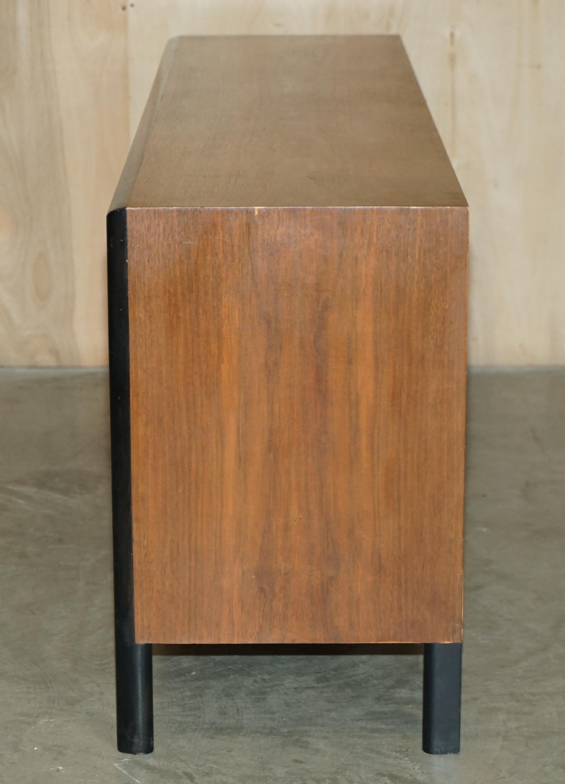 Buffet Edmond J Spence à damier Moderniste du Milieu du Siècle