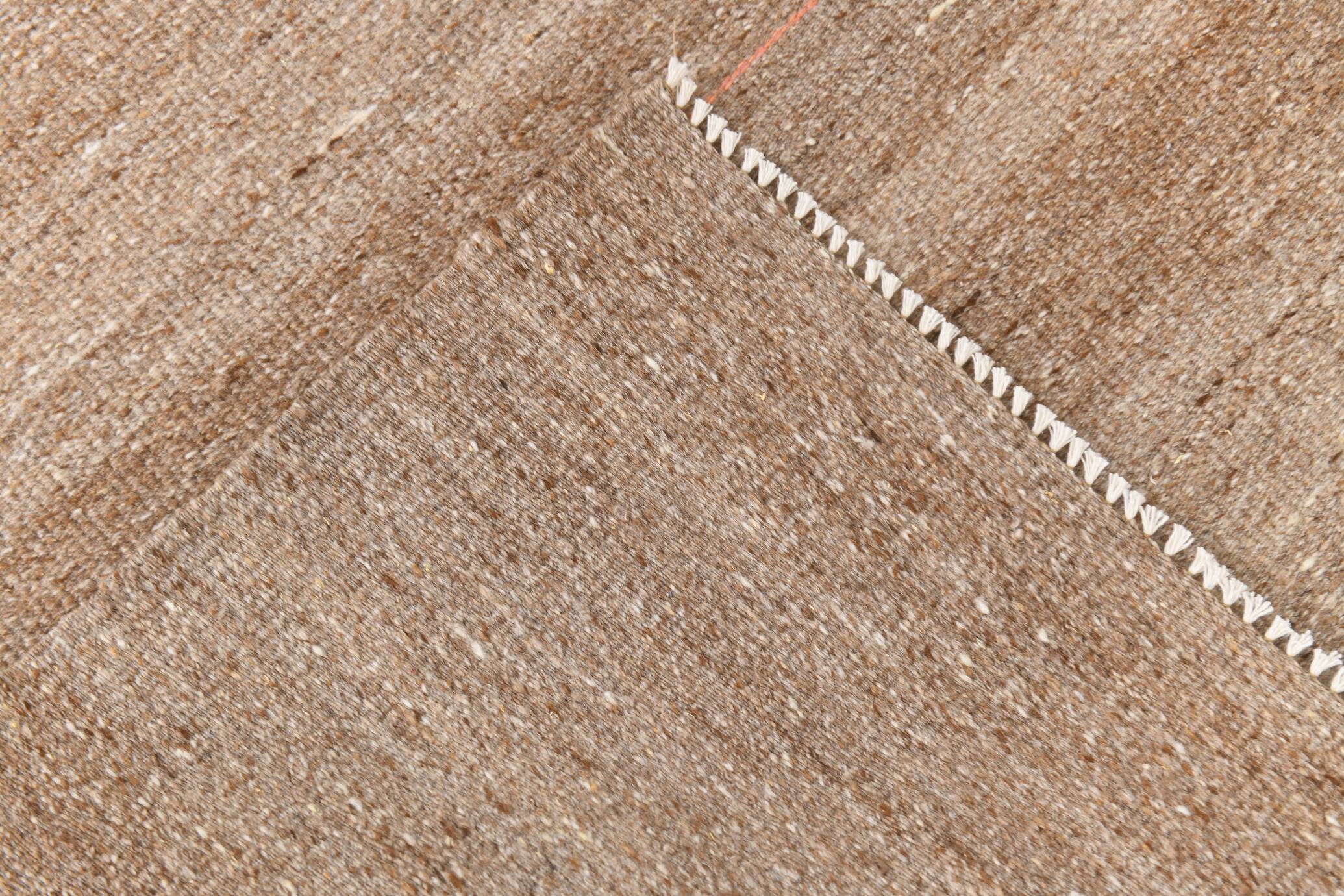 8x11 Bronze & Beige Vintage Kilim Rug, 241x350Cm