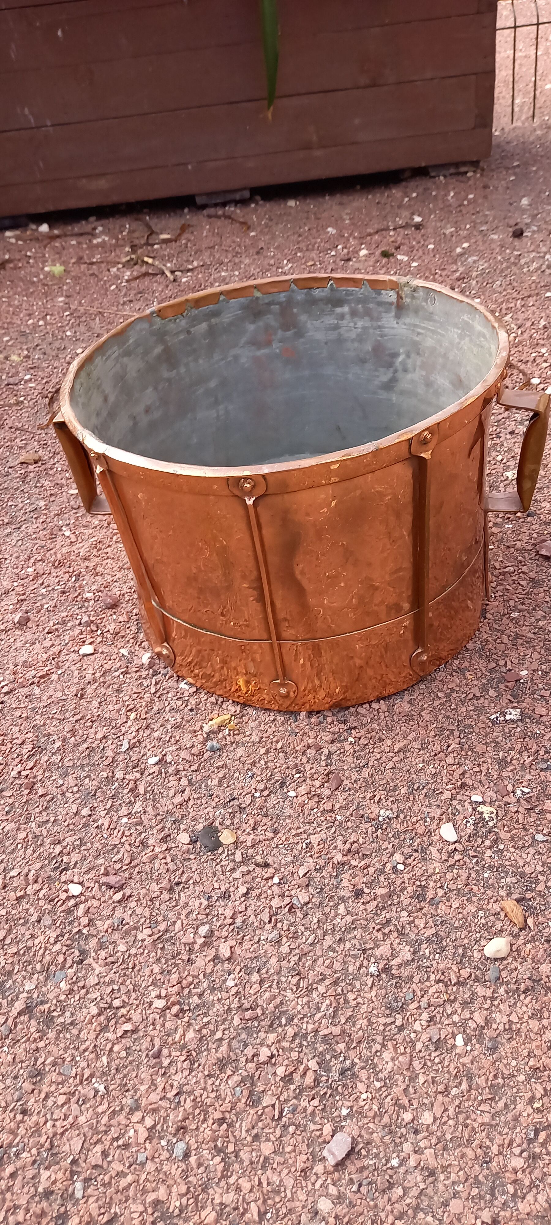 Copper pot cover