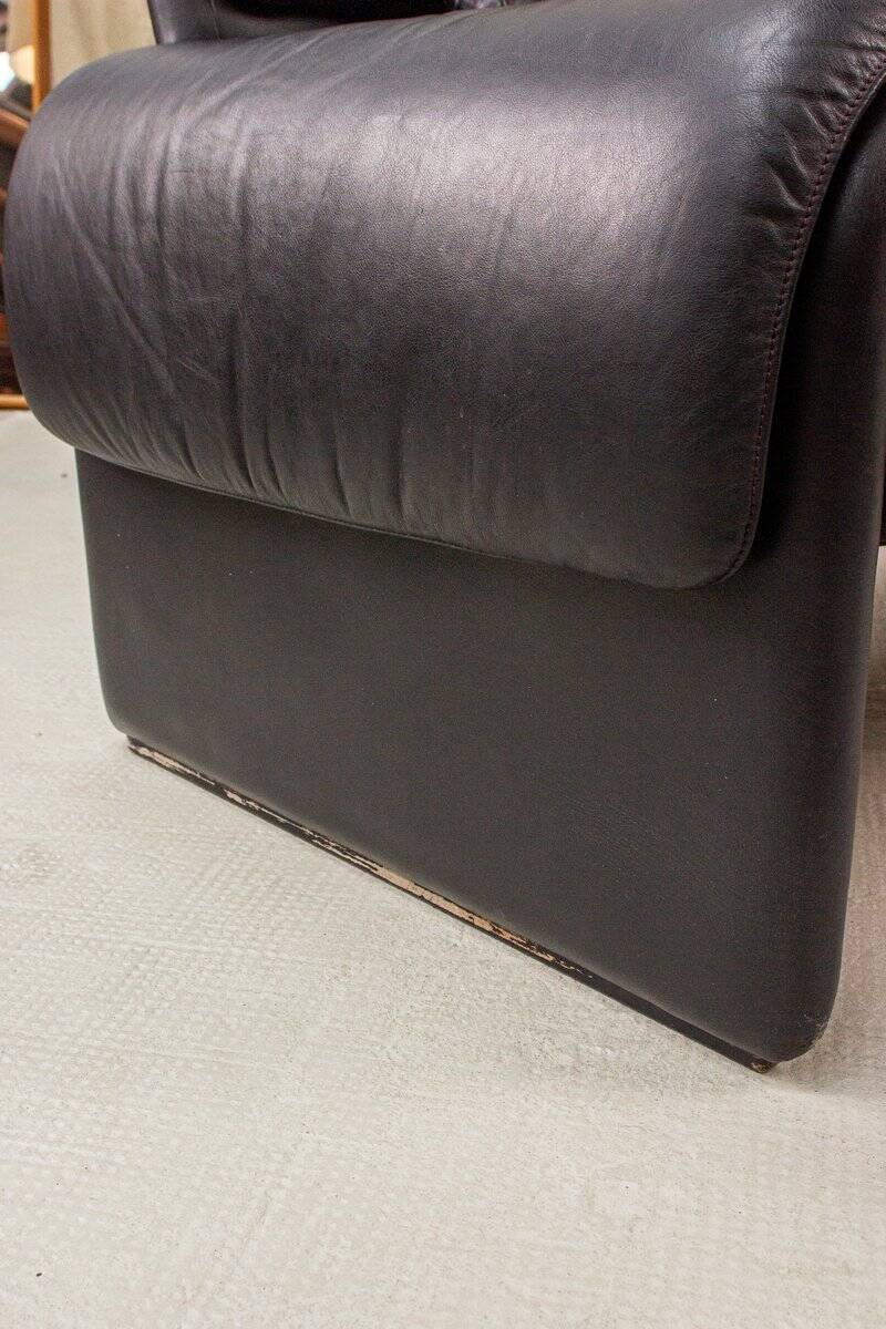 Vintage 2011 Two-Seater Leather Sofa by de Sede, 1983