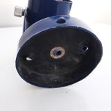Vintage wall lamp blue lacquered 1970