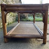 Roche Bobois bamboo coffee table