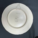 Longwy, Belle Epine earthenware plate circa 1960