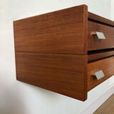 Pair of wall bedside tables