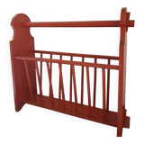 Scandinavian design vintage magazine rack