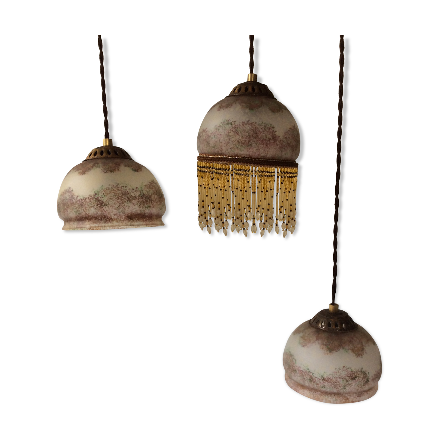 Vintage hanging trio