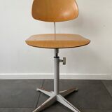 Dutch industrial workshop chair by Friso Kramer for Ahrend Cirkel