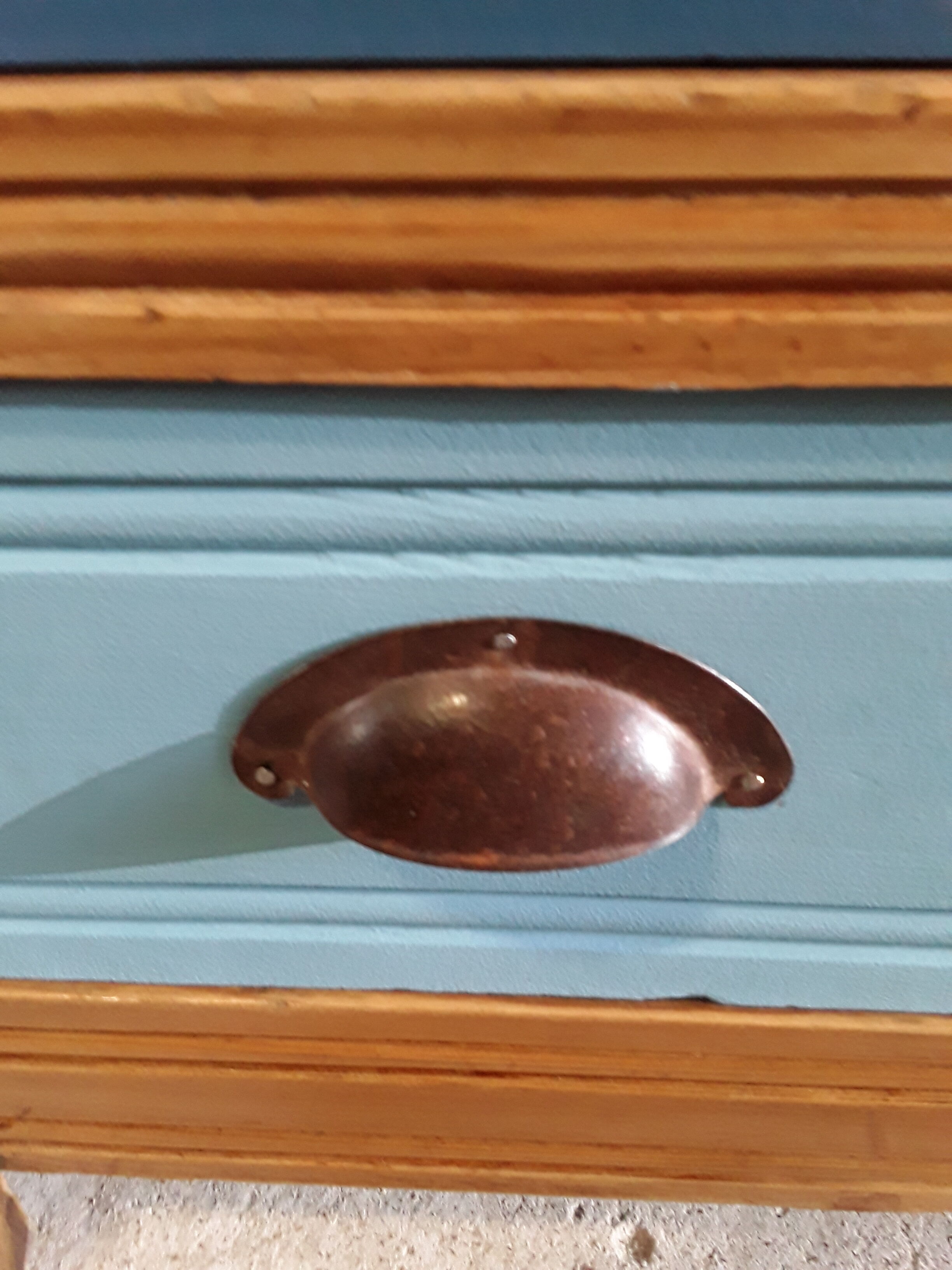Relooked art deco wardrobe