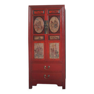 Armoire chinoise à médaillons 78cm (C60.078A)