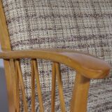 True vintage design armchair by Knoll, lounge style with armrests, 1960s