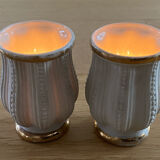 Pair of photophores manufacture La couleuvre