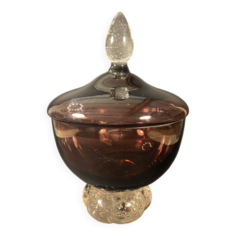 Gundersen Blown Glass Candy Box