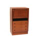 Vintage secretary desk designed by Henry W. Klein for Bramin made in the 1960s