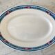 Oval dish Digoin Sarreguemines years 40-50