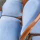 6 chaises à  médaillon Louis XVI
