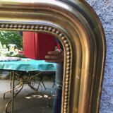 Golden Louis-Philippe Mirror 99x74 cm