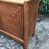 Massive teak sideboard