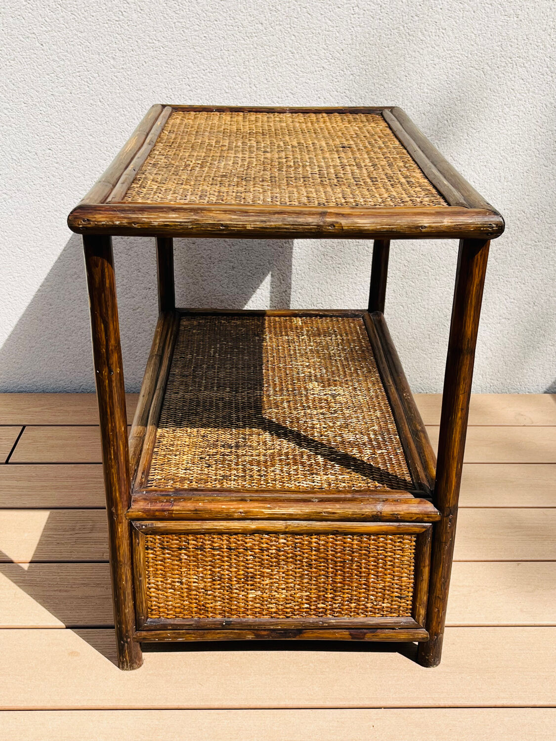 Rattan side furniture