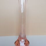 Soliflore pink glass