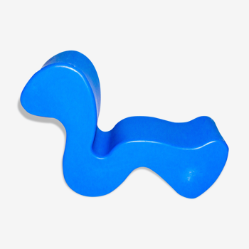 Blue Phantom Chair by Verner Panton for Innovation Randers