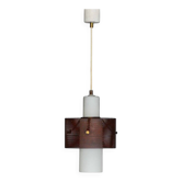 Ceiling light in the style of Mathieu Matégot, 1950s.
